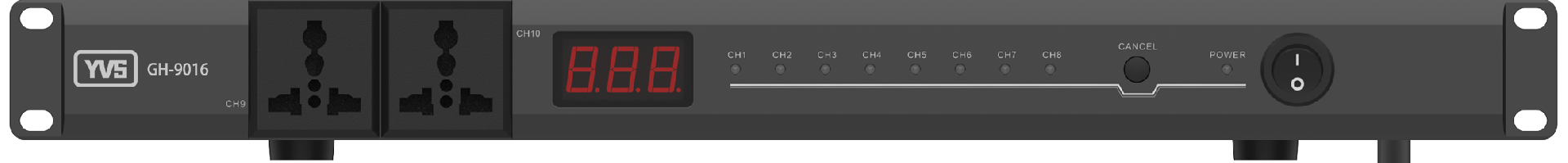 8路网络电源时序器（1U)