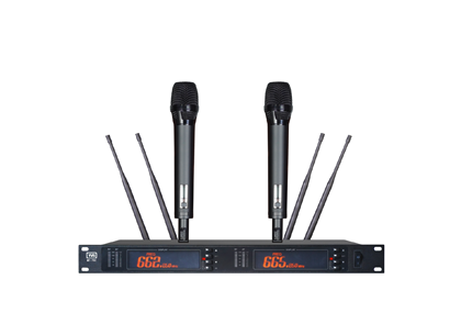 UHF一拖二 真分集无线手持话筒-MT-780